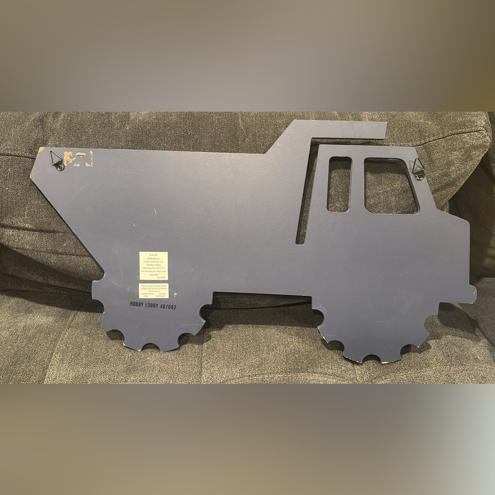 Hobby Lobby Wooden Construction Vehicle Decor - Picture 5 of 6